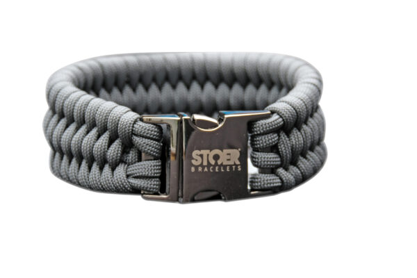 Paracord XL black antraciet fishtail