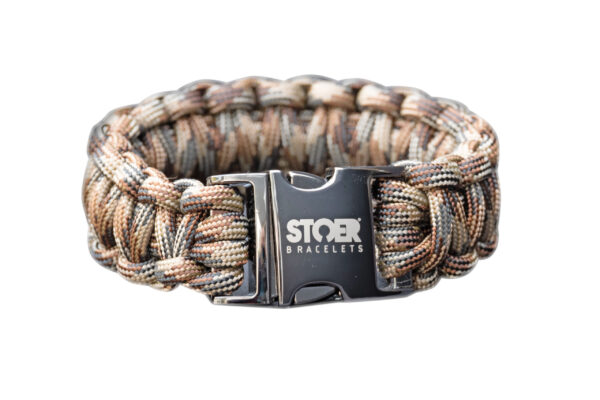 Paracord XL black camo brown cobra