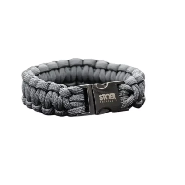 Paracord black 20mm antraciet cobra