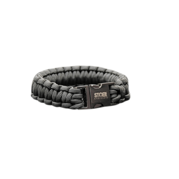 Paracord black 20mm zwart cobra