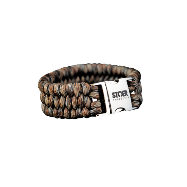 Paracord XL camo brown fishtail