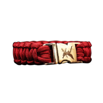 Paracord Luchtmobiele brigade rood STOER Bracelets